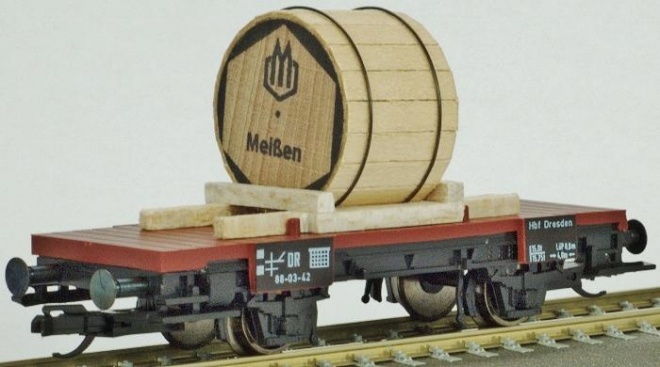 Flat car loaded with cable drum "Meisen"<br /><a href='images/pictures/PSK_Modelbouw/1741b.jpg' target='_blank'>Full size image</a>